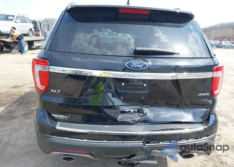 2018 Ford Explorer Xlt from USA, damaged, VIN 1FM5K8D80JGC60417